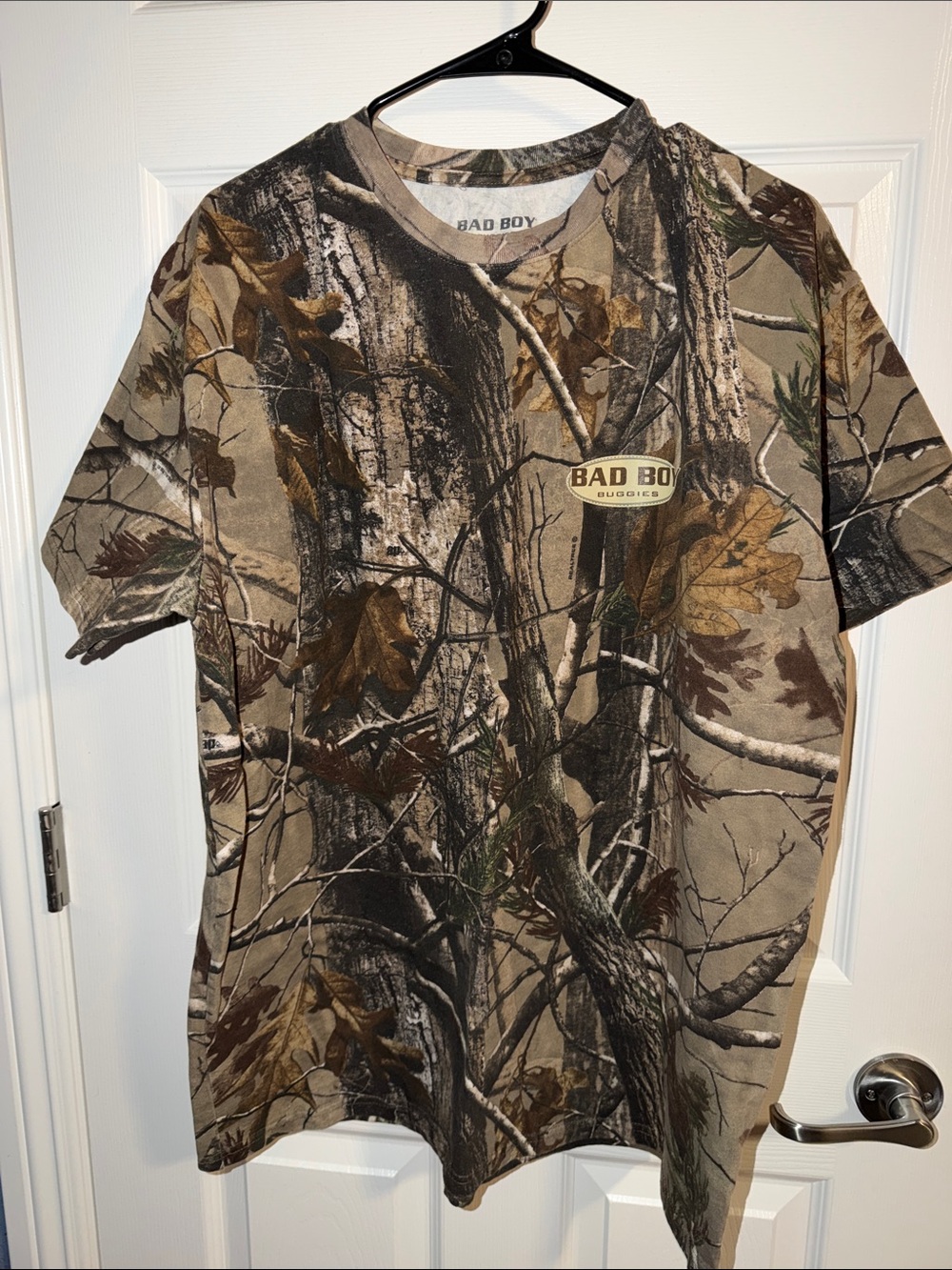 Bad Boy Realtree Camo Short Sleeve Tee - Brown/Green
